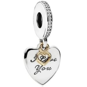 Pandora I Love You Forever Charm